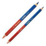 tweezijdig potlood-rood-blauw