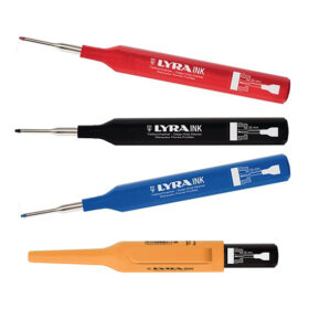 lyra-ink-boorgat-marker-merkstift voor diepe gaten in zwart rood of blauw