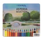 Lyra astoria selectie 18 gelakte super ferby kleurpotloden in een blik